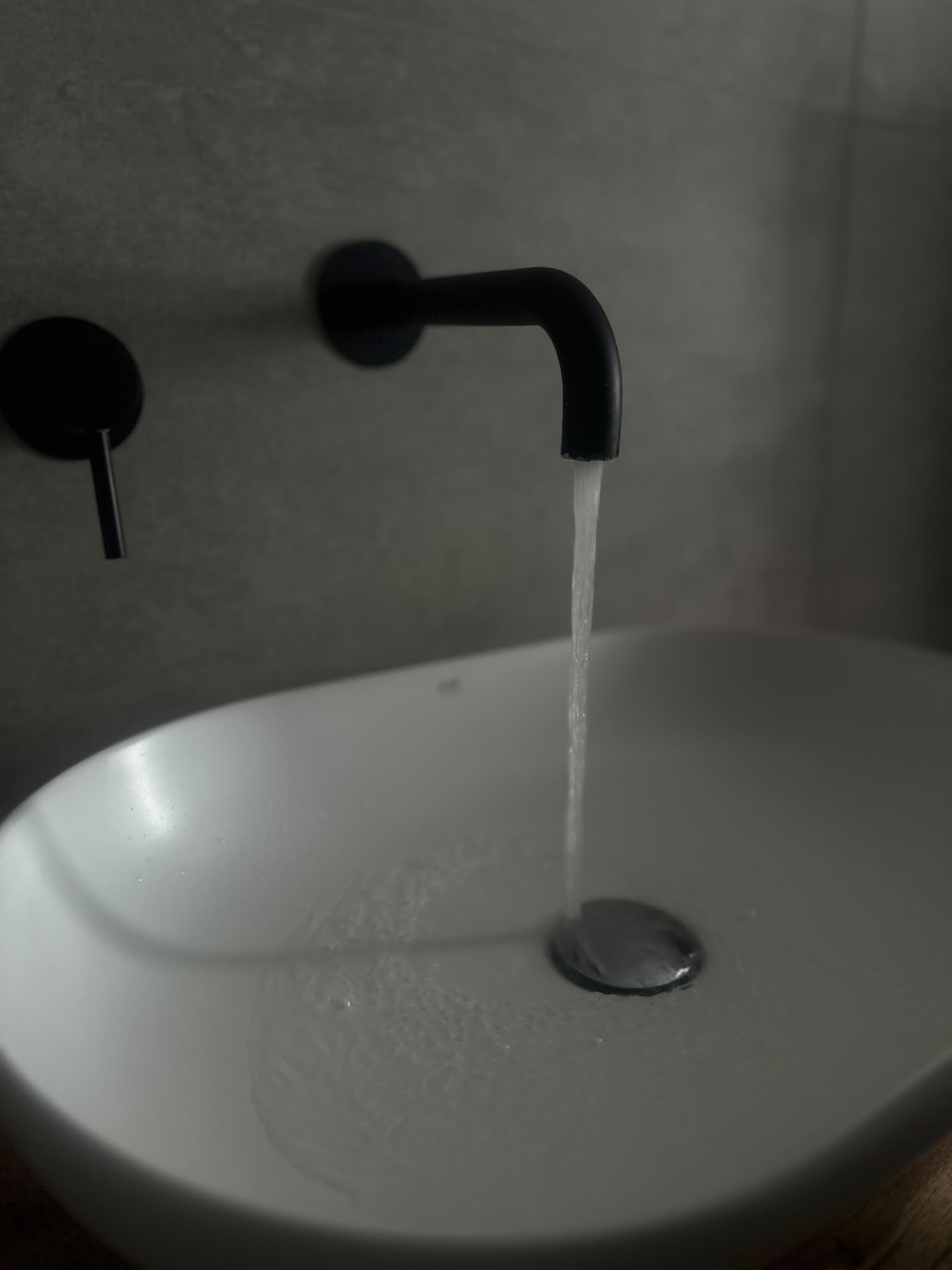 Badewahne installation